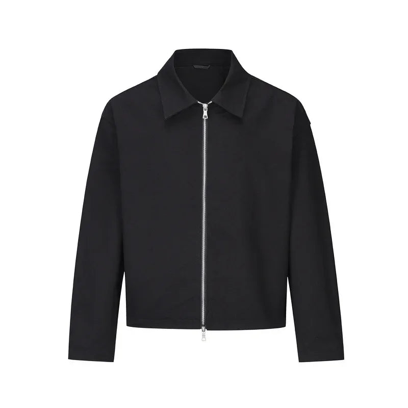 Short Zipper Outerwear Jacket